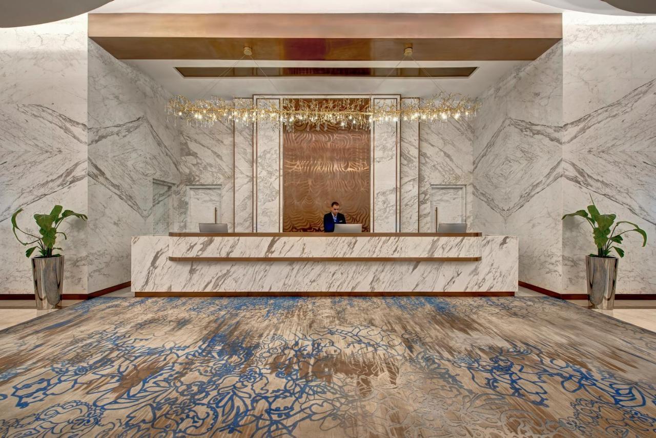 Royal M Al Aqah Beach Resort By Gewan Eksteriør billede The hotel's lobby