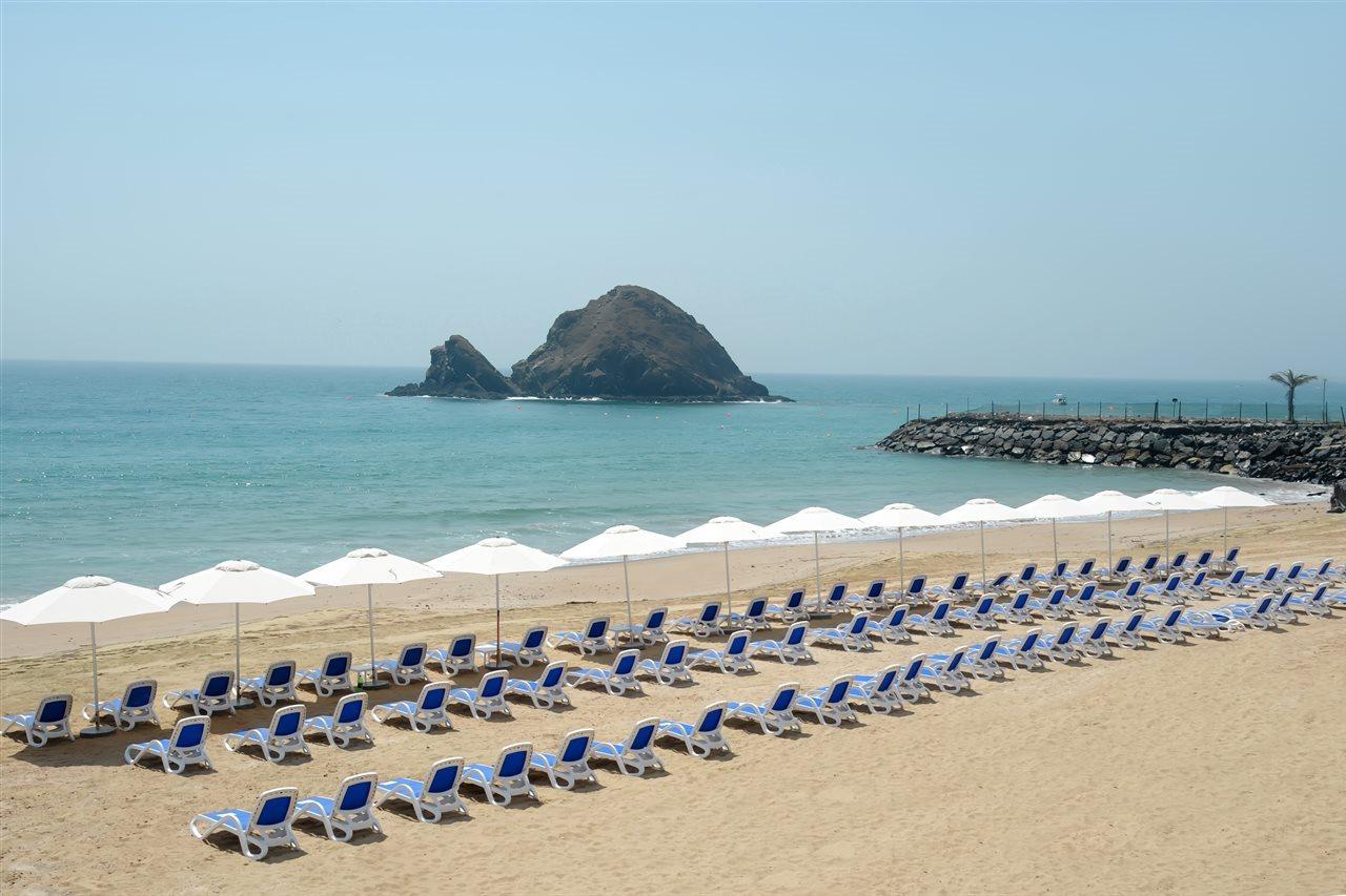 Royal M Al Aqah Beach Resort By Gewan Eksteriør billede Playa de Sabinillas