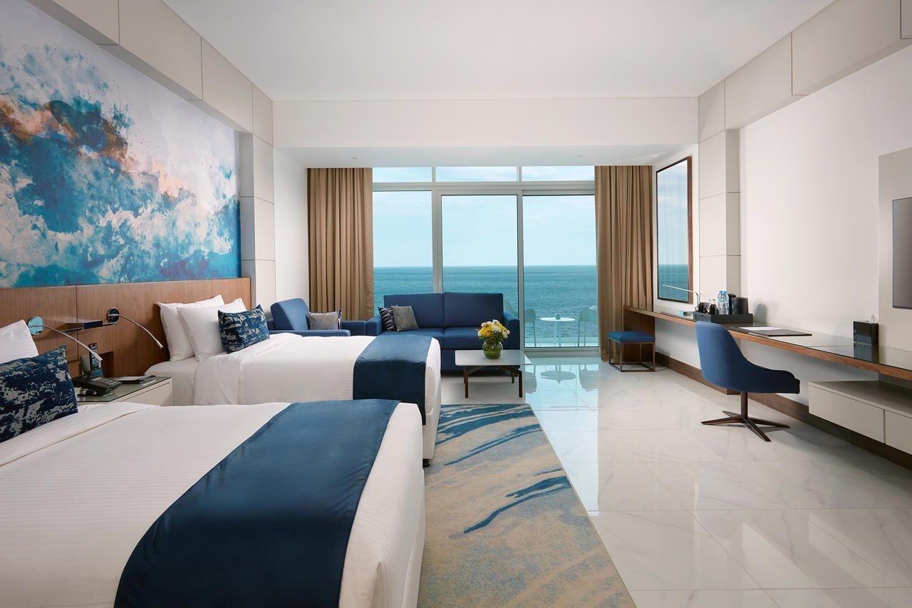 Royal M Al Aqah Beach Resort By Gewan Eksteriør billede Deluxe Ocean View Room